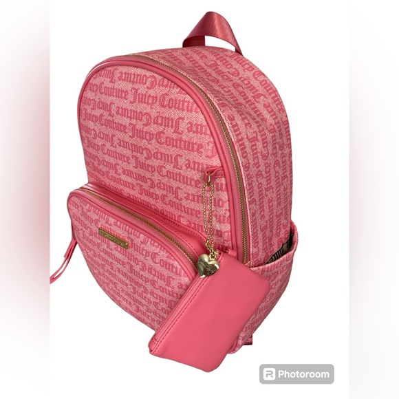 Juicy Couture Pink Lemonade Bestsellers Wordplay Backpack NWT